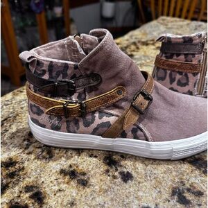 Blowfish sneakers- leopard print